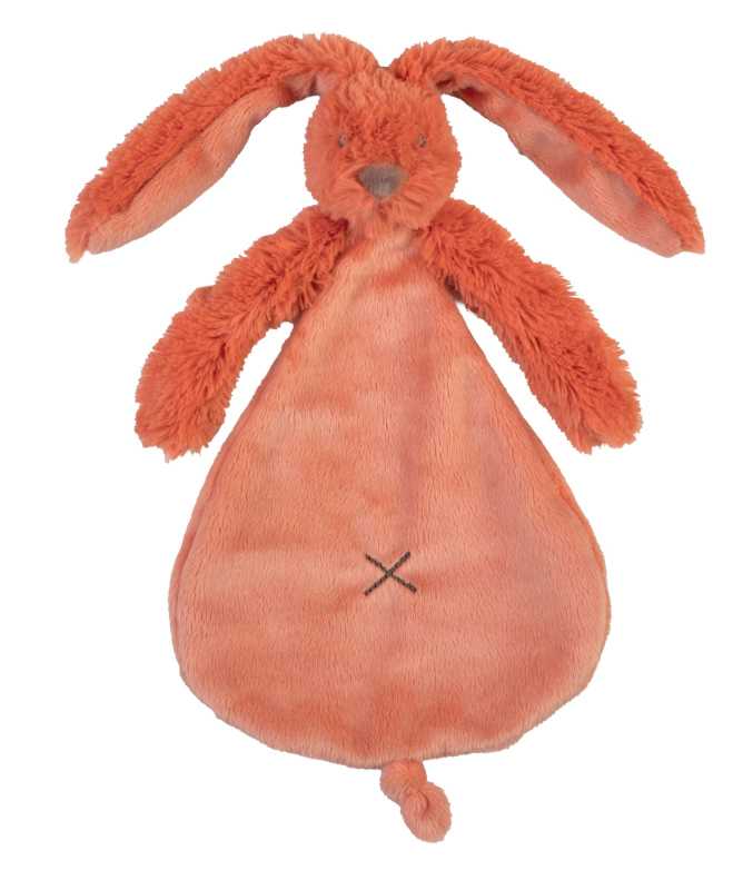 Plüsch Schmusetuch Hase Ritchie orange 18 cm